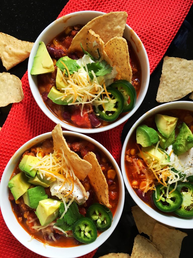 Sazan's Delicious + Healthy Turkey Chili Recipe